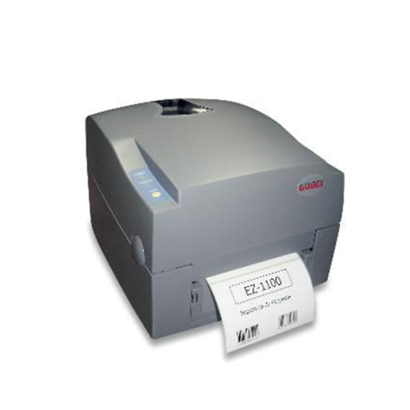 Термотрансферный принтер этикеток Godex EZ-1100+, 203 dpi, 6 ips, (дюймовая втулка риббона)